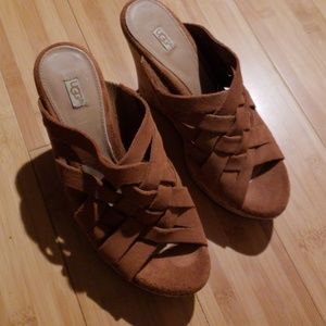 Brand new Ugg wedges
